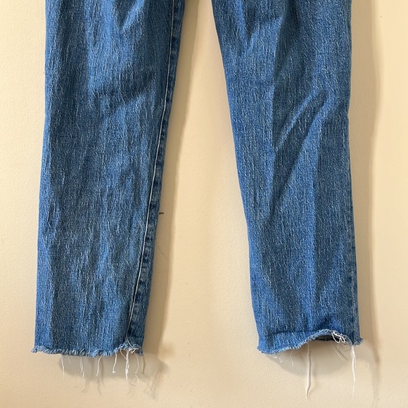 Madewell The Curvy Perfect Vintage Medium Wash Denim Jeans Size 28 Tall - Picture 8 of 12